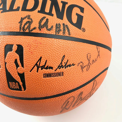 2017-18 Spurs Team Signed Basketball PSA/DNA Autographed Ball LOA