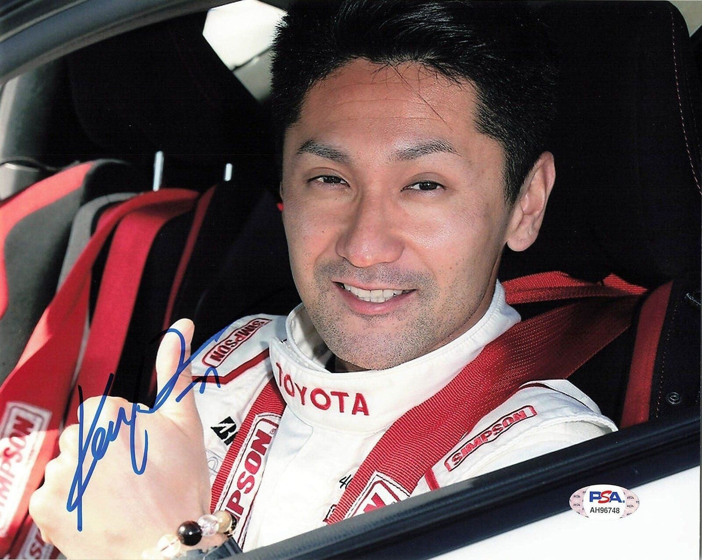 Ken Gushi signed 8x10 photo PSA/DNA Autographed