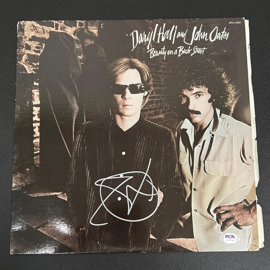 John Oates signed Beauty on a Back Street Vinyl PSA/DNA Album autographed