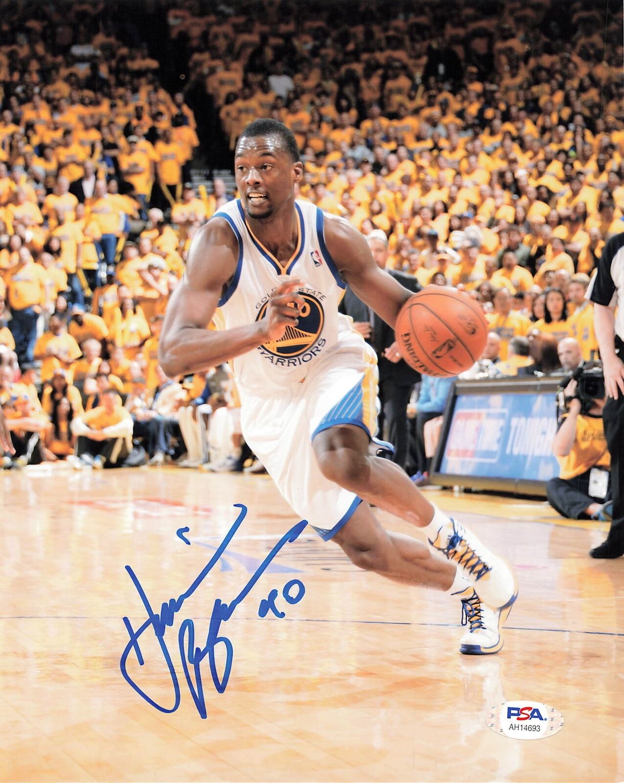 Harrison Barnes signed 8x10 photo PSA/DNA Warriors Autographed