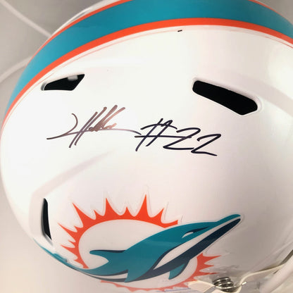 Jevon Holland Signed Full Size Speed Replica Helmet PSA/DNA Miami Dolphins