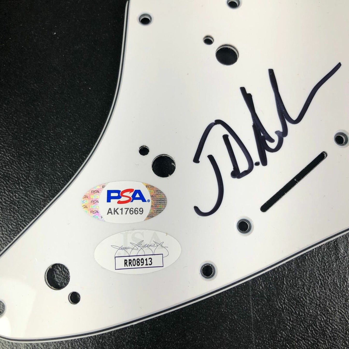 J.D. ANDREW BILLY BOB THORNTON Signed Pickguard PSA/DNA Autographed The Boxmaste