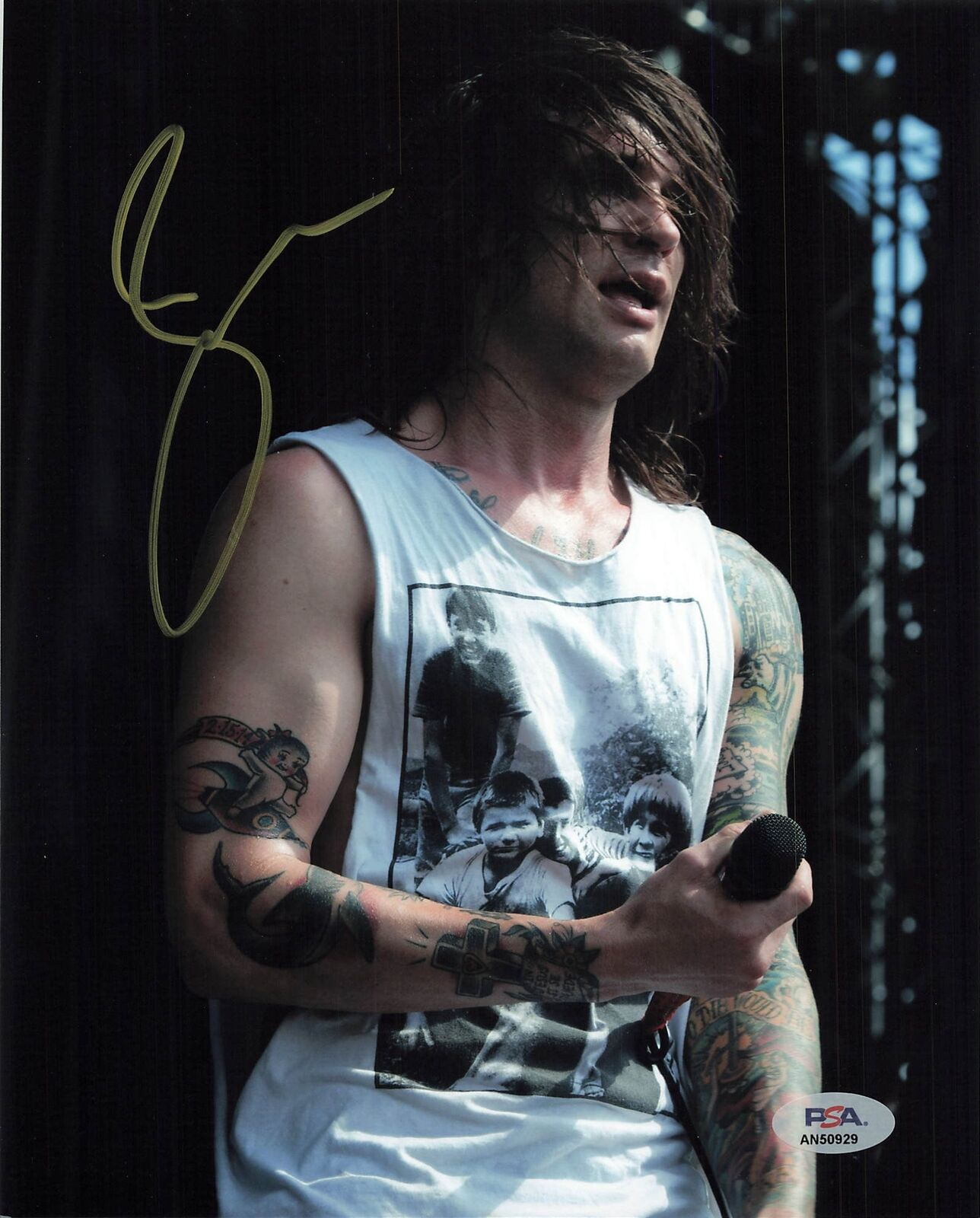 Beau Bokan signed 8x10 photo PSA/DNA Autographed Singer