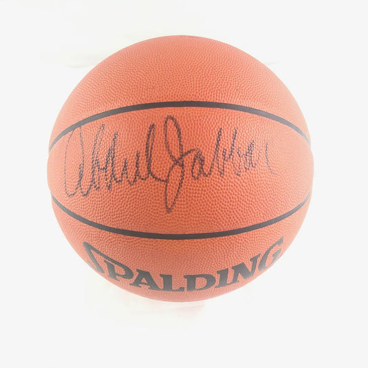 KAREEM ABDUL-JABBAR signed Basketball PSA/DNA Lakers Bucks Autographed