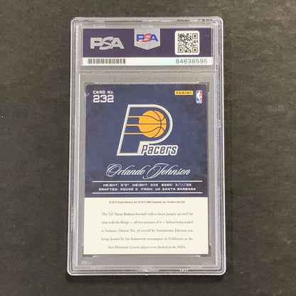 2012-13 Panini Prestige #232 Orlando Johnson Signed Card AUTO PSA Slabbed RC Pac