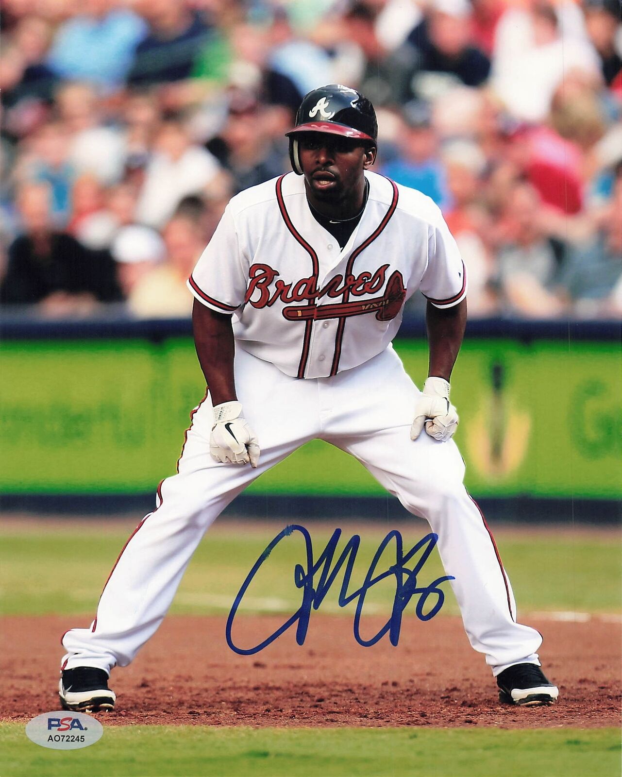 Michael Bourn signed 8x10 photo PSA Autographed Orioles