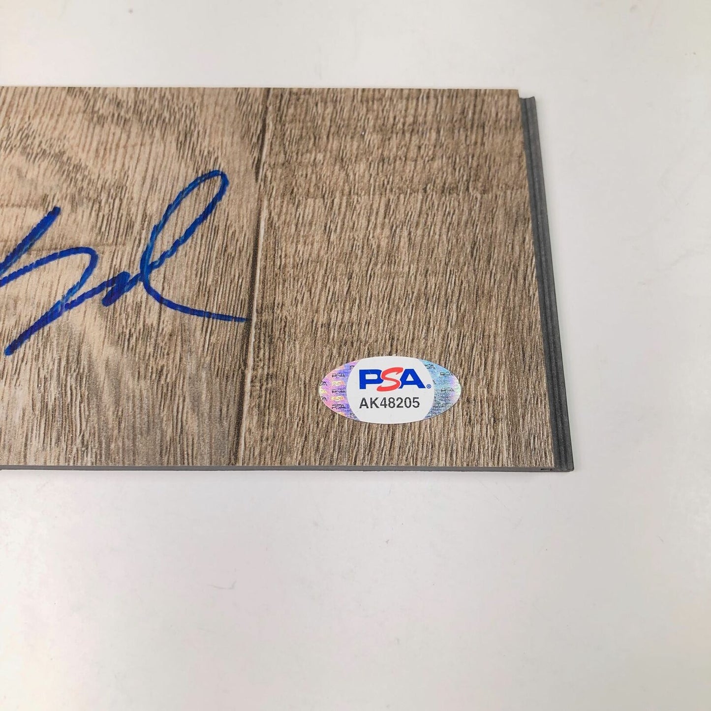 MIKE BUDENHOLZER Signed Floorboard PSA/DNA Autographed Milwaukee Bucks