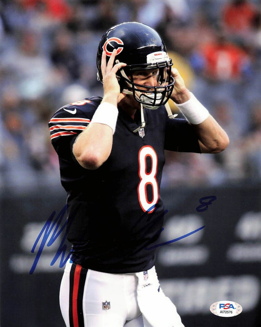 MIKE GLENNON Signed 8x10 photo PSA/DNA Chicago Bears Autographed