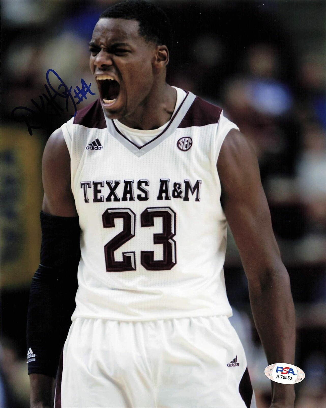 Danuel House Signed 8x10 Photo PSA/DNA Texas A&M Aggies Autographed