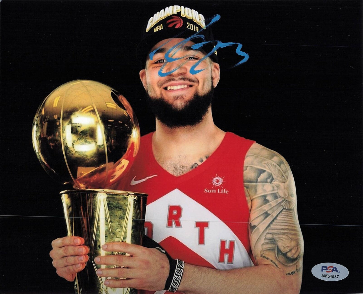 Fred Vanvleet signed 8x10 photo PSA/DNA Autographed Raptors