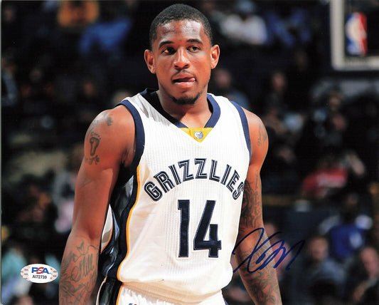 XAVIER MUNFORD signed 8x10 photo PSA/DNA Memphis Grizzlies Autographed