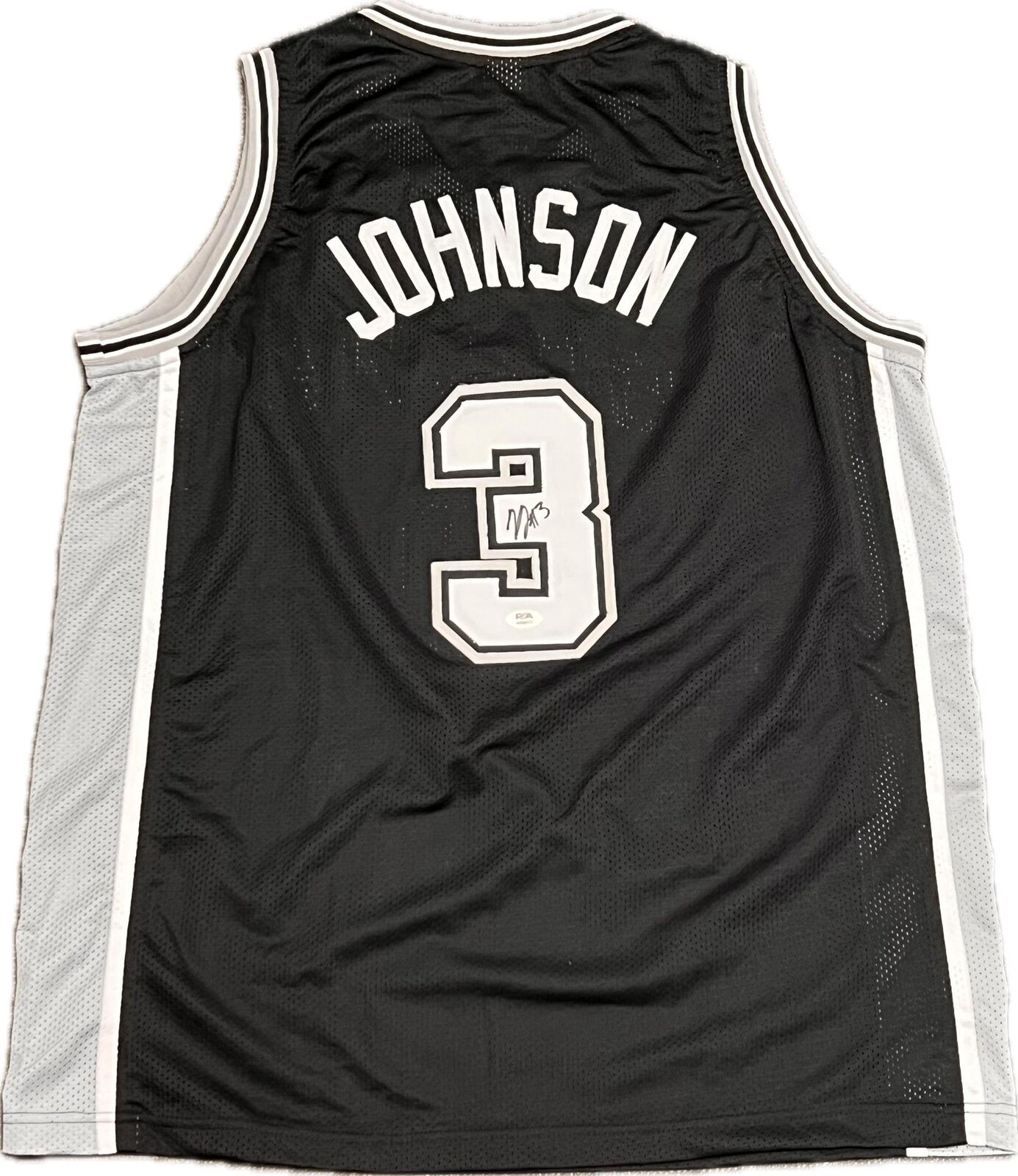 Keldon Johnson signed jersey PSA San Antonio Spurs Autographed