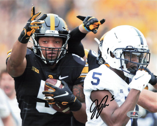 Jestin Jacobs signed 8x10 photo PSA/DNA Autographed Iowa Football