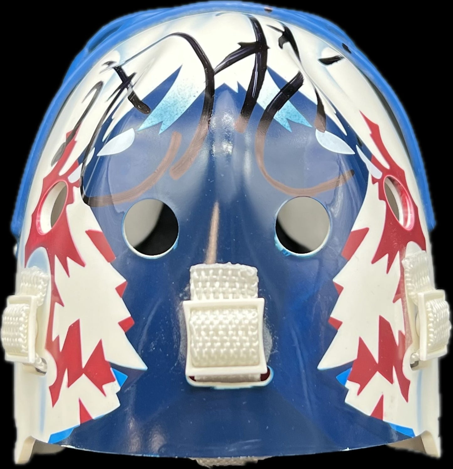 Patrick Roy Signed Mini Goalie Mask JSA Colorado Avalanche Autographed