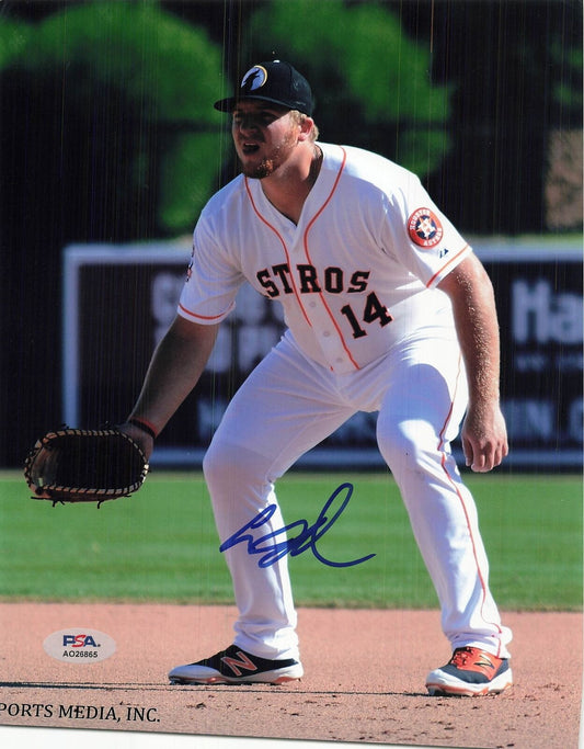 A.J. Reed signed 8x10 photo PSA/DNA Houston Astros Autographed