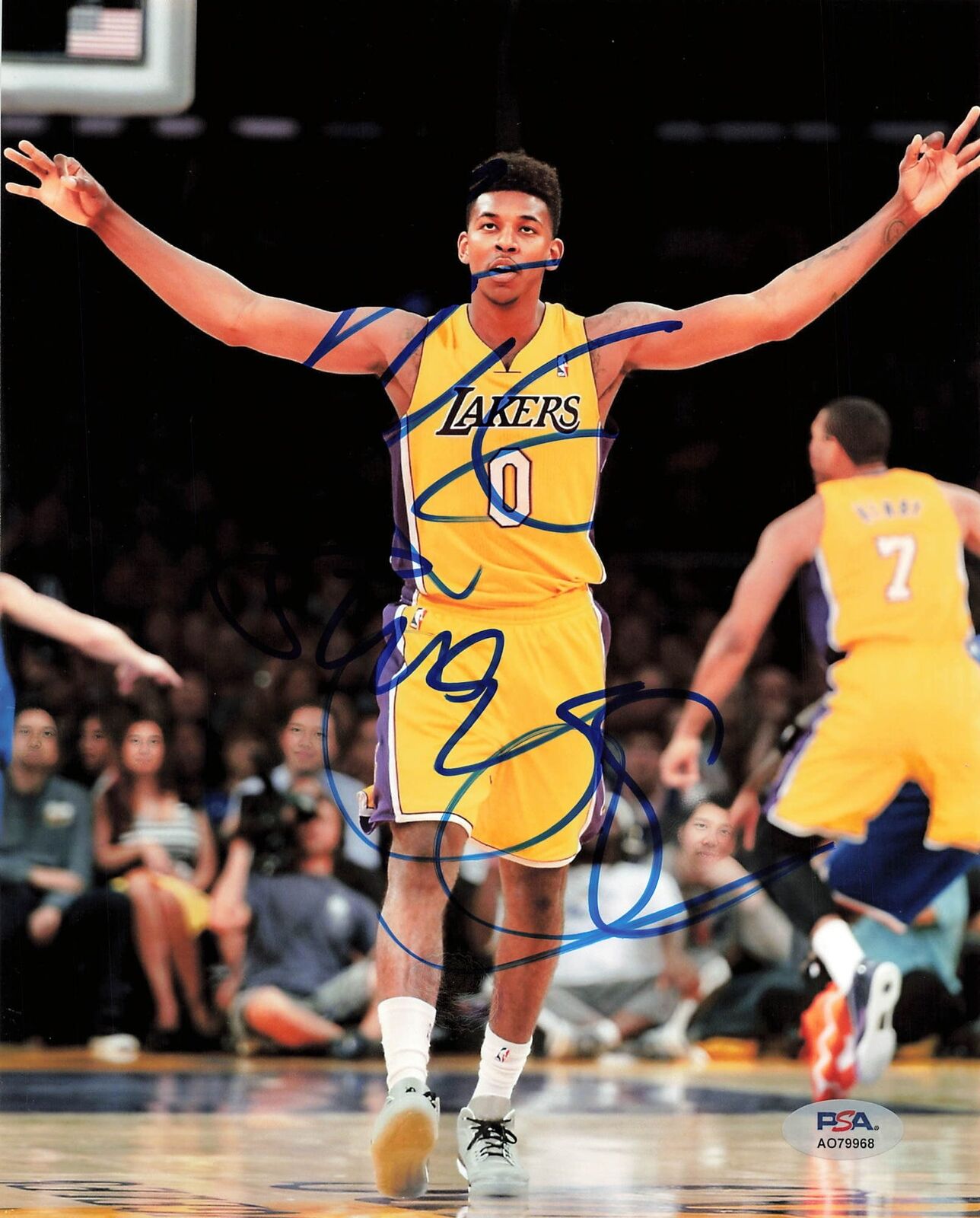 Nick Young signed 8x10 photo PSA/DNA Los Angeles Lakers Autographed