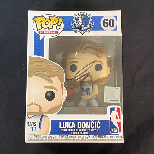 Luka Doncic signed Funko Pop! PSA/DNA Dallas Mavericks Autographed