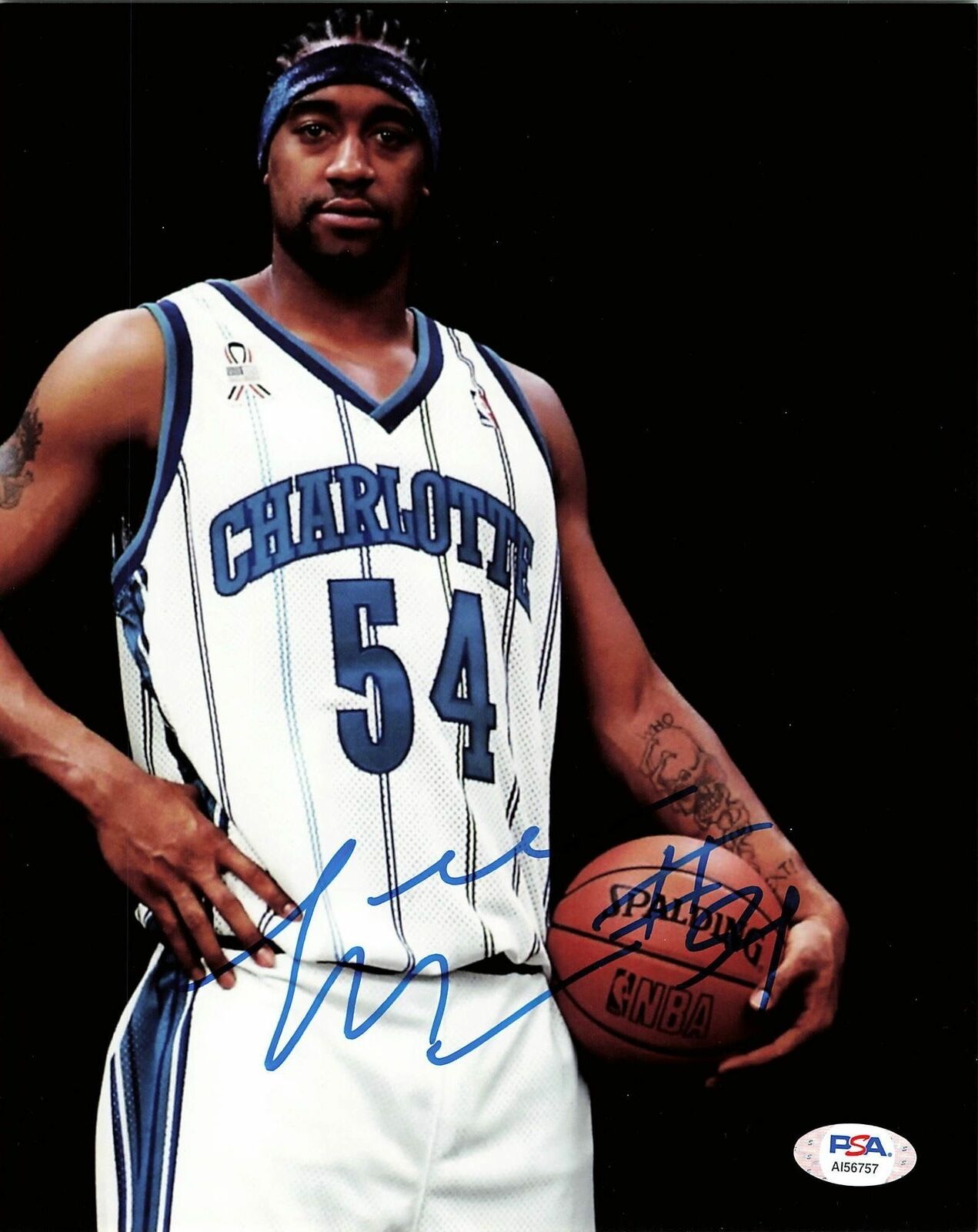 Lee Nailon signed 8x10  photo PSA/DNA Charlotte Hornets Autographed