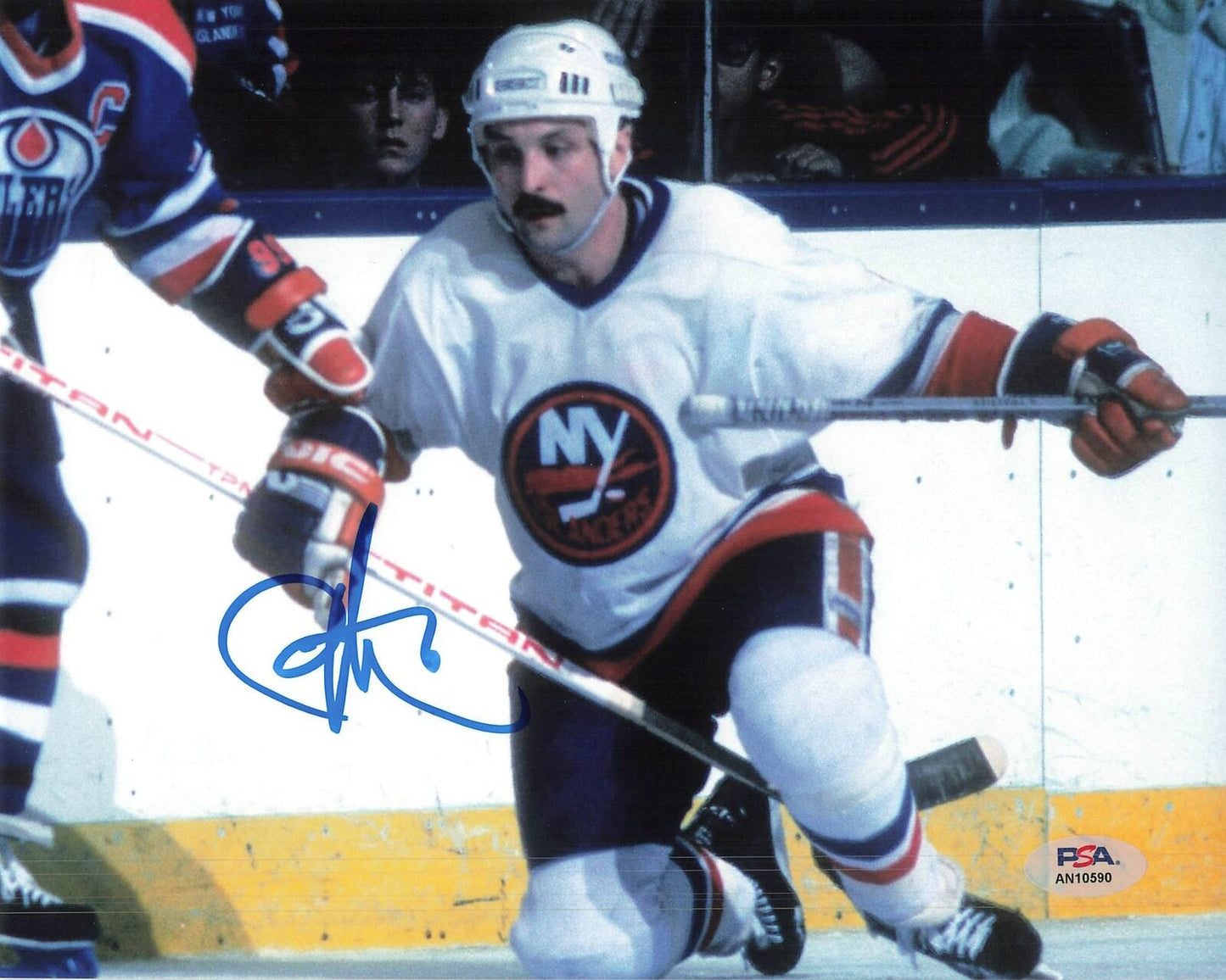 Bryan Trottier signed 8x10 photo PSA/DNA Autographed Islanders