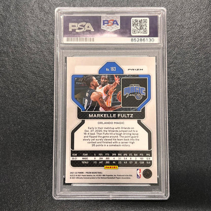 2021-22 Panini Donruss Optic #163 MARKELLE FULTZ Signed Card AUTO PSA Slabbed Ma
