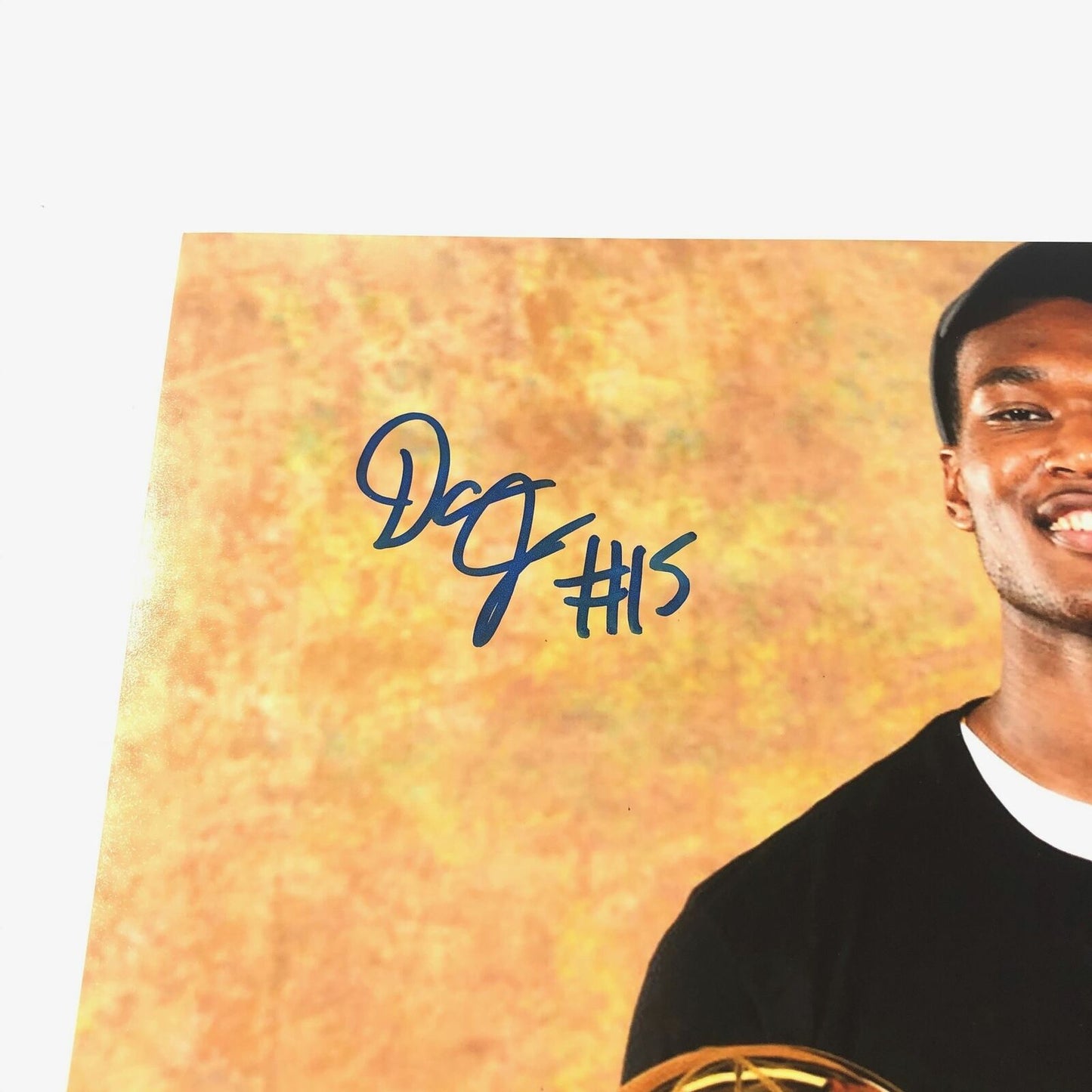 Damian Jones signed 11x14 Photo PSA/DNA Golden State Warriors Autographed