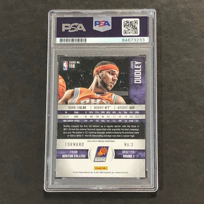 2012-13 Panini Threads #118 Jared Dudley Signed Card PSA Slabbed Suns