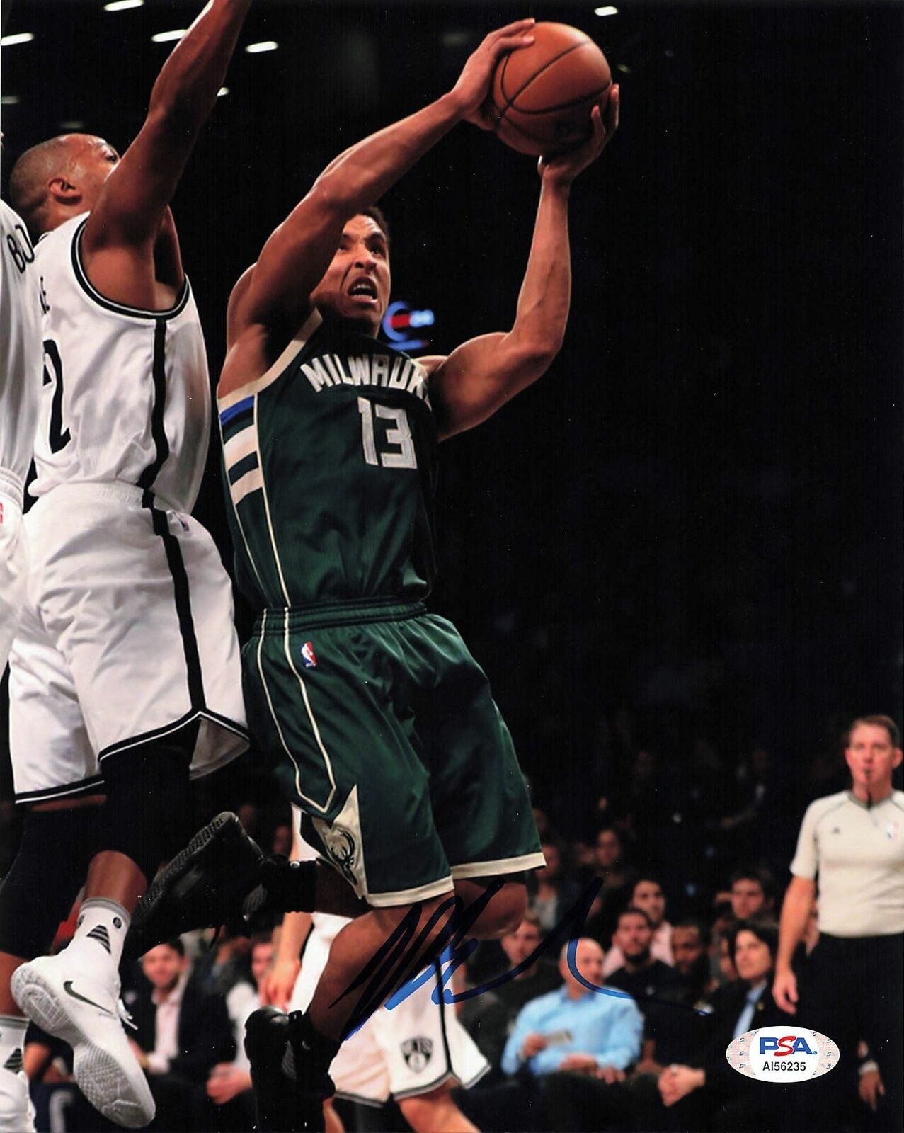 Malcolm Brogdon signed 8x10 photo PSA/DNA Milwaukee Bucks Autographed