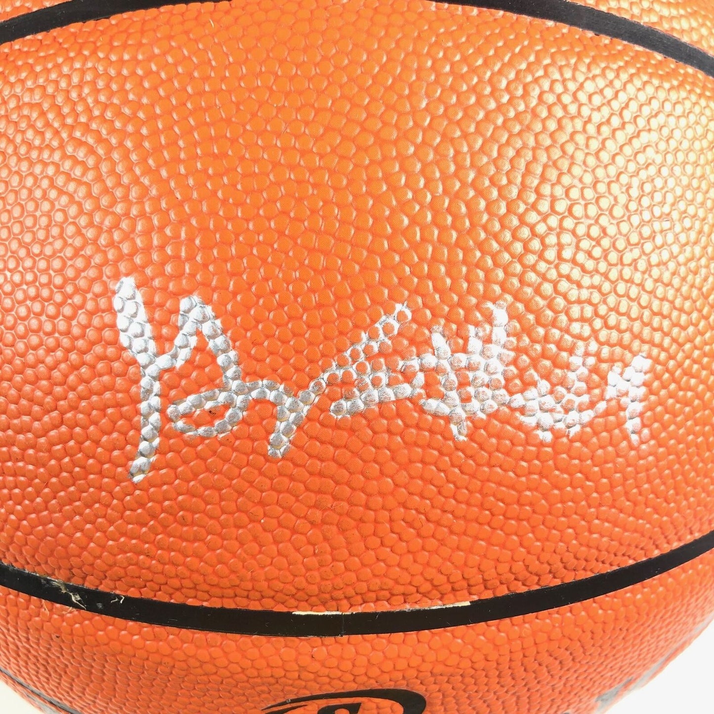 Greg Brown Signed Spalding Basketball PSA/DNA Portland Trailblazers Autographed