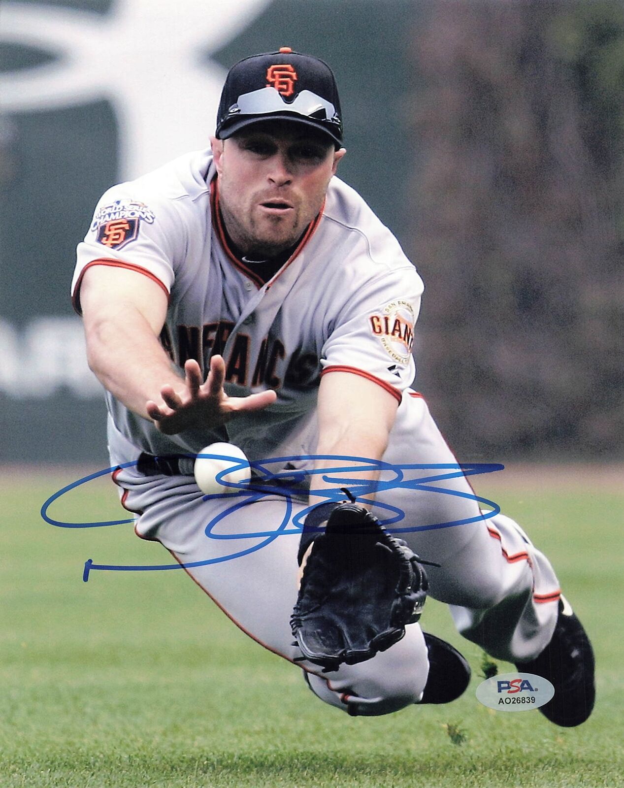 Nate Schierholtz signed 8x10 photo PSA/DNA San Francisco Giants Autographed