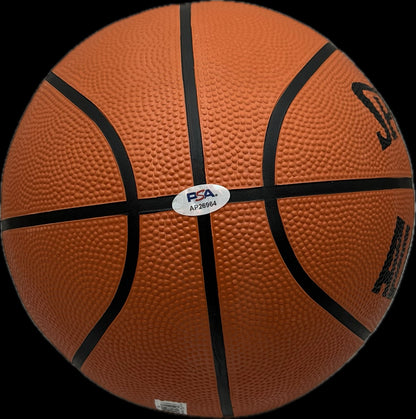 Jarace Walker Signed Basketball PSA Indiana Pacers