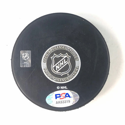 KEVIN LANKINEN signed Hockey Puck PSA/DNA Chicago Blackhawks Autographed