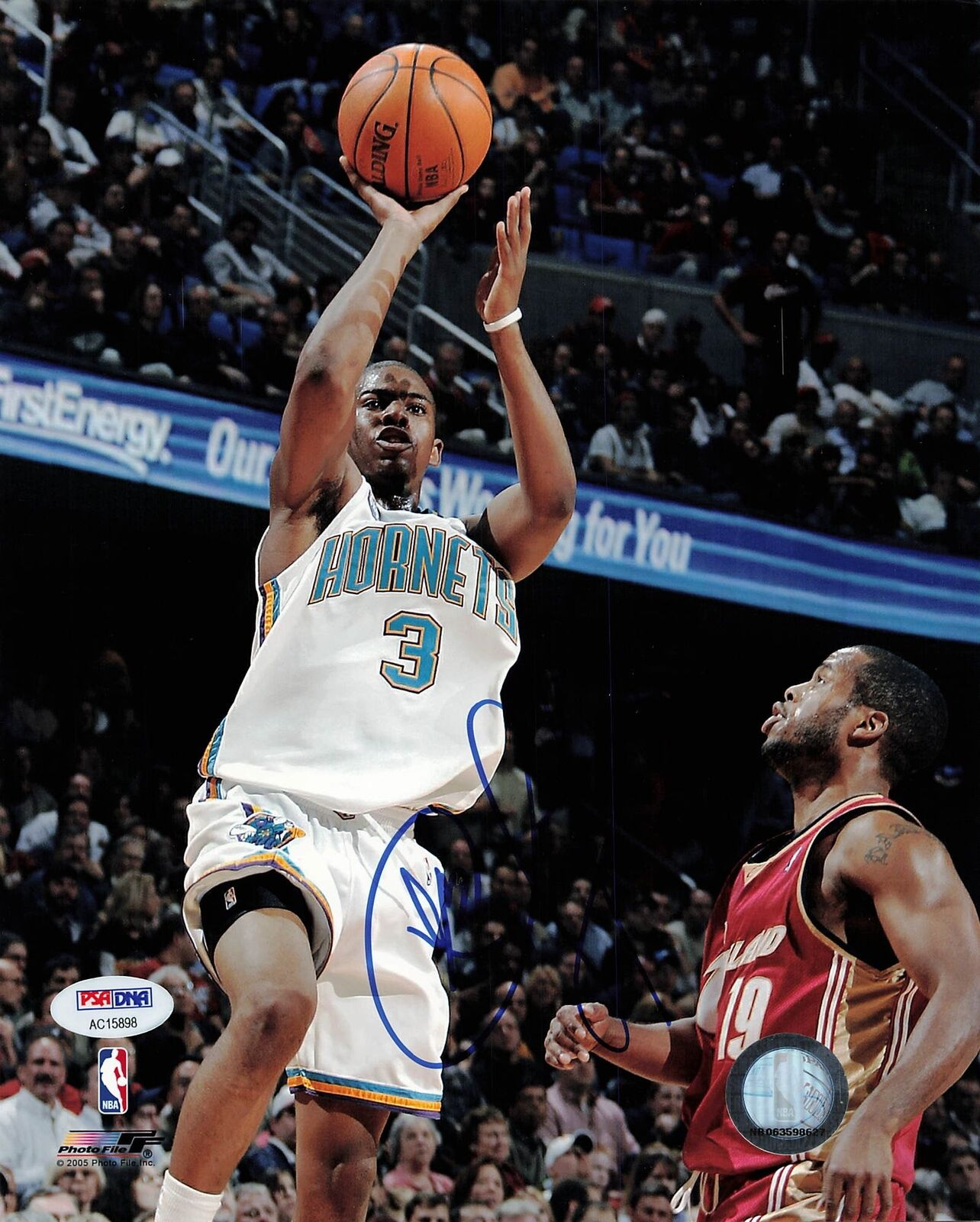 Chris Paul signed 8x10 photo PSA/DNA New Orleans Hornets Autographed