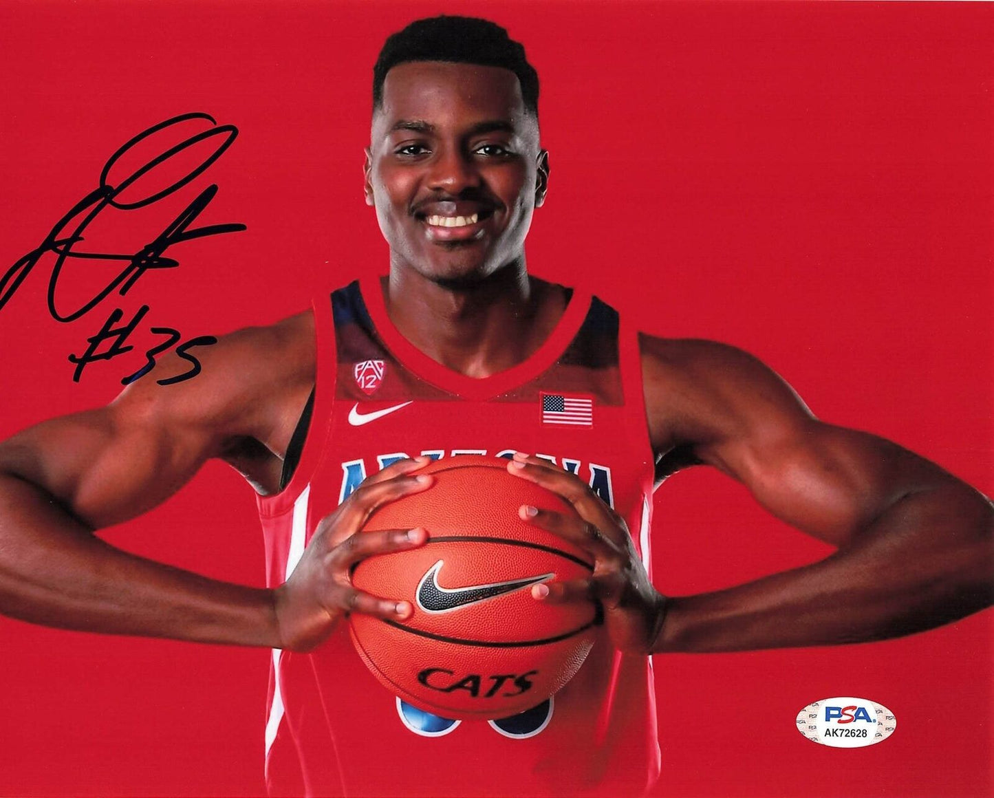 CHRISTIAN KOLOKO signed 8x10 photo PSA/DNA Arizona Wildcats Autographed