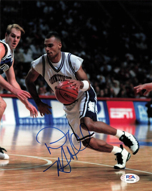 DONNY MARSHALL signed 8x10 photo PSA/DNA UConn Autographed