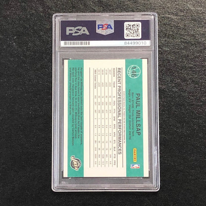 2010-11 Donruss Basketball #146 Paul Millsap Signed Card AUTO PSA Slabbed Jazz