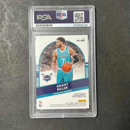 2020-21 Panini Donruss #SG-GRL Grant Riller Signed Card AUTO PSA/DNA Slabbed Hor