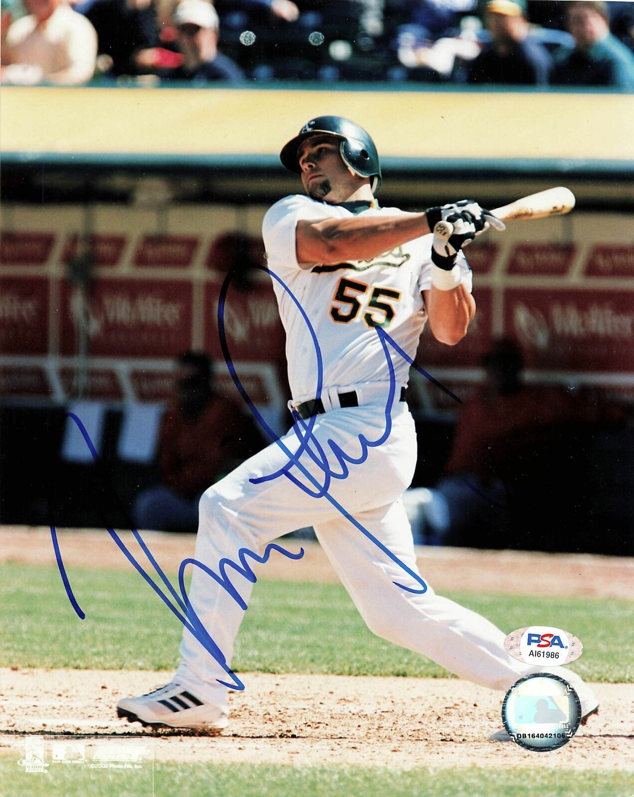 RAMON HERNANDEZ signed 8x10 photo PSA/DNA Oakland Athletics Autographed