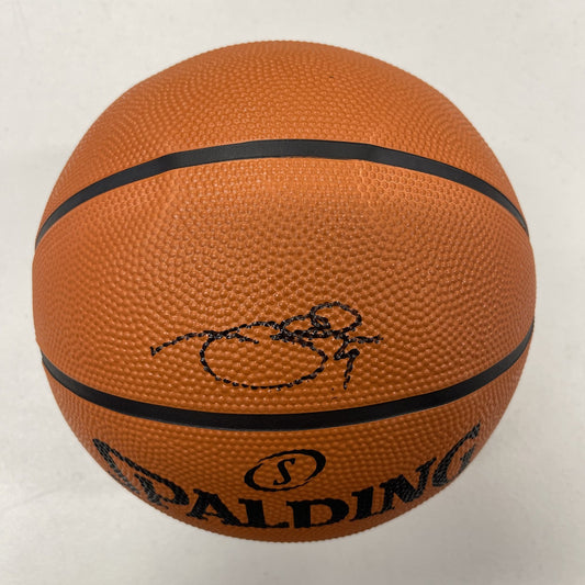 Nick Collison Signed Basketball PSA Oklahoma City Thunder