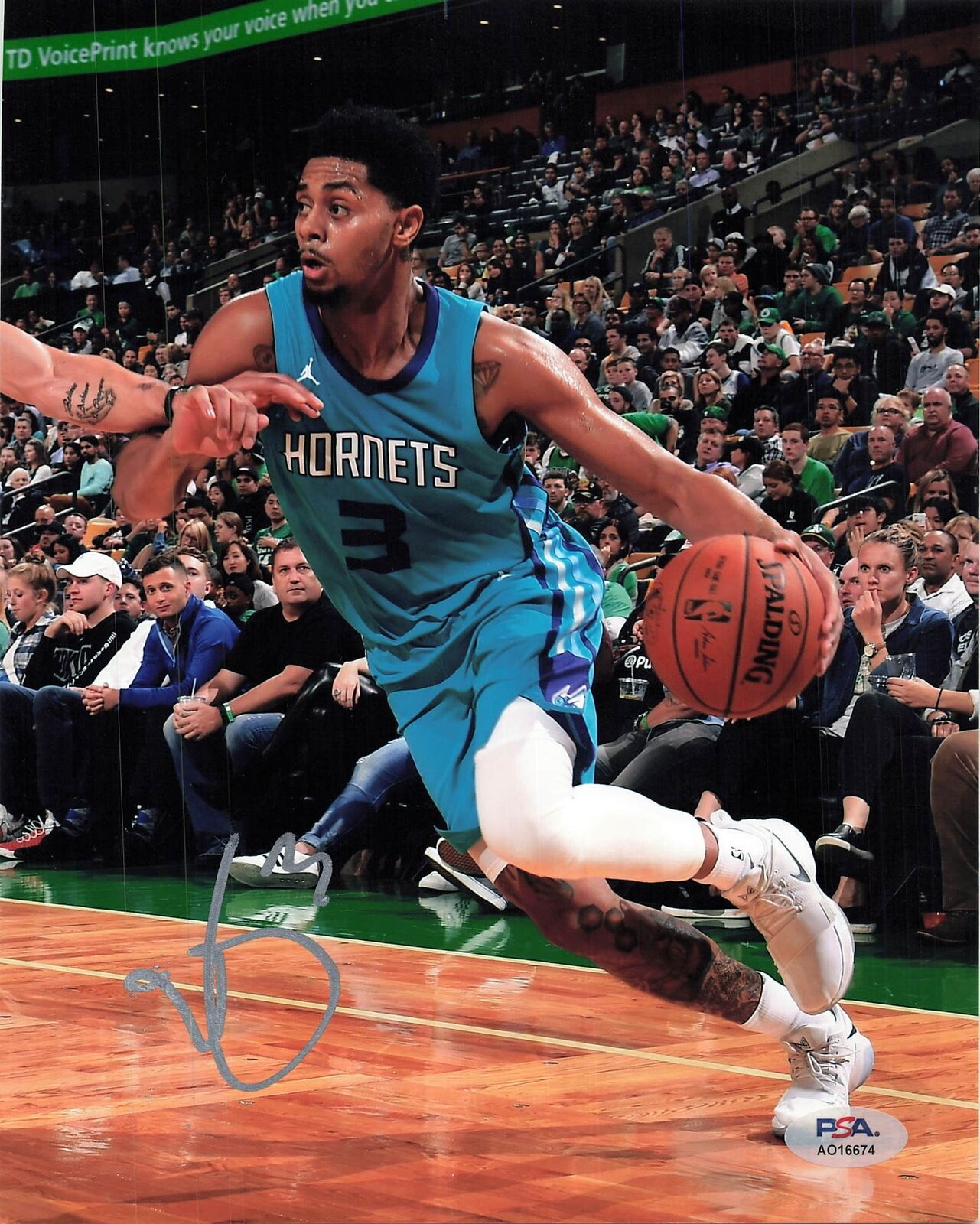 Jeremy Lamb signed 8x10 photo PSA/DNA Charlotte Hornets Autographed