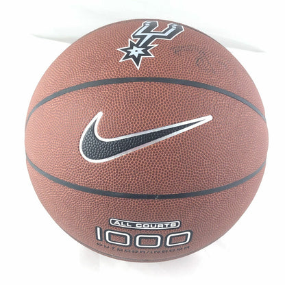 Tim Duncan signed Basketball PSA/DNA Spurs autographed