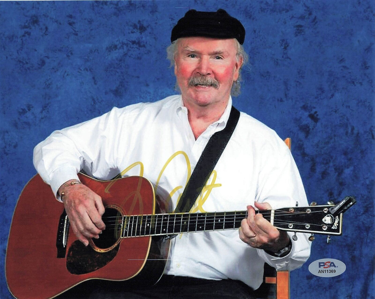 Tom Paxton signed 8x10 photo PSA/DNA Autographed