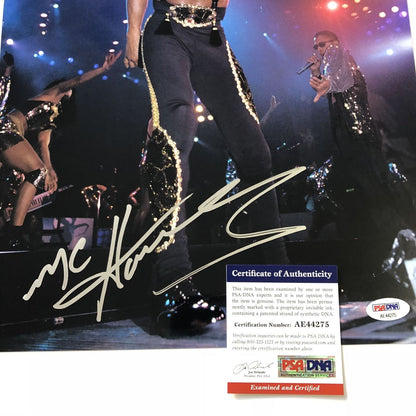 MC Hammer signed 11x14 photo PSA/DNA autographed