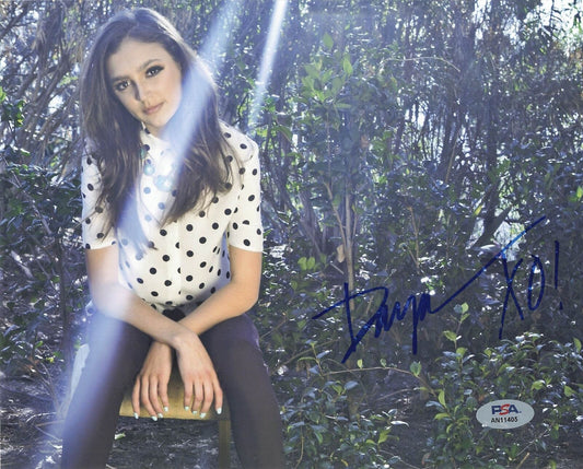 Daya signed 8x10 photo PSA/DNA Autographed Singer