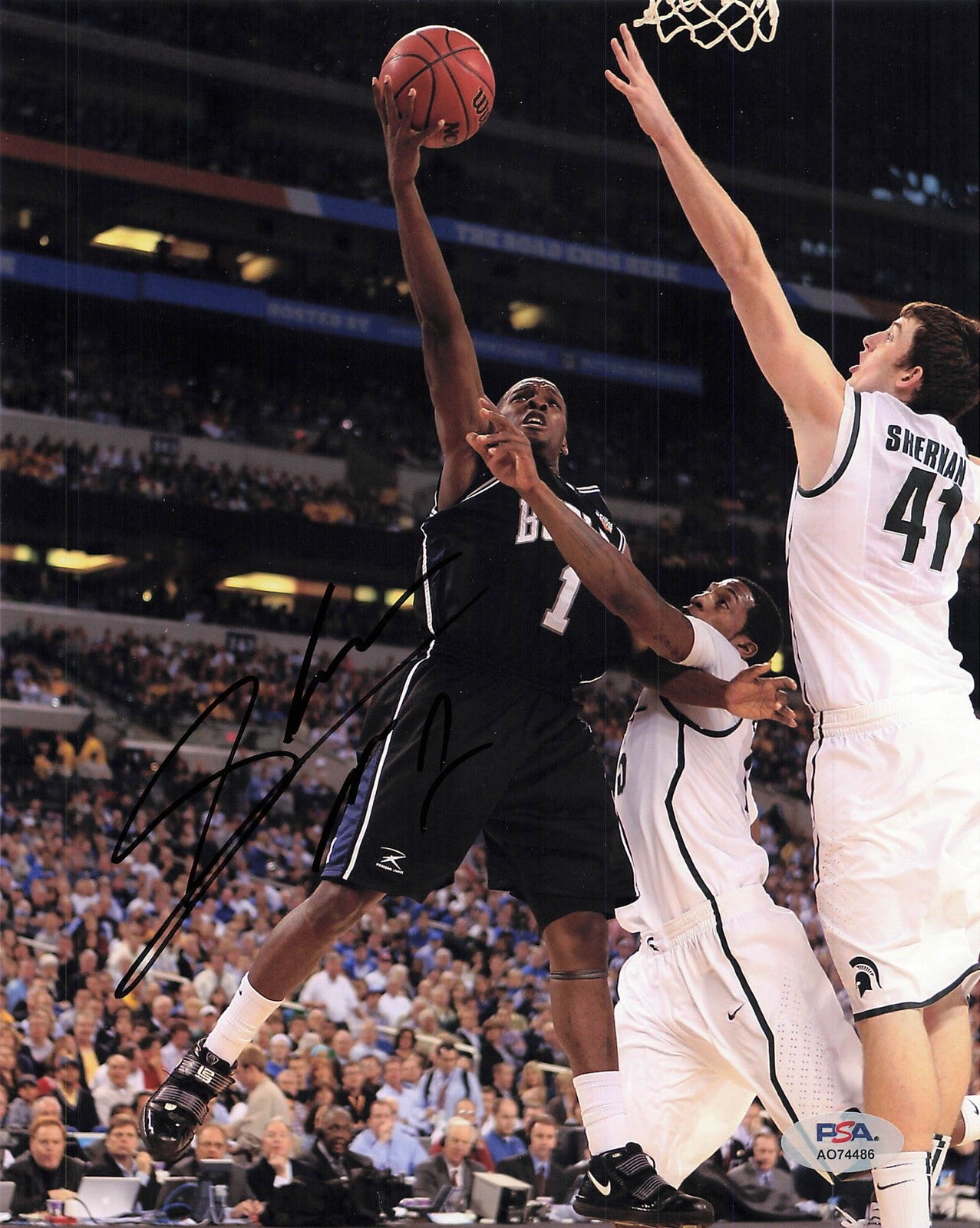 Shelvin Mack Signed 8x10 Photo PSA Butler Bulldogs