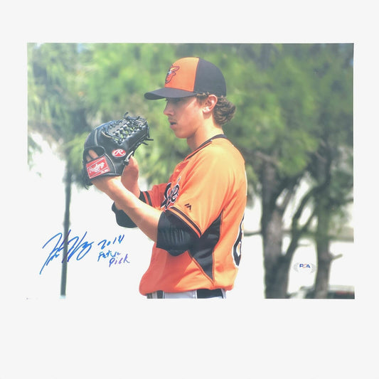 Hunter Harvey signed 11x14 Photo PSA/DNA autographed Orioles