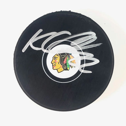 KEVIN LANKINEN signed Hockey Puck PSA/DNA Chicago Blackhawks Autographed