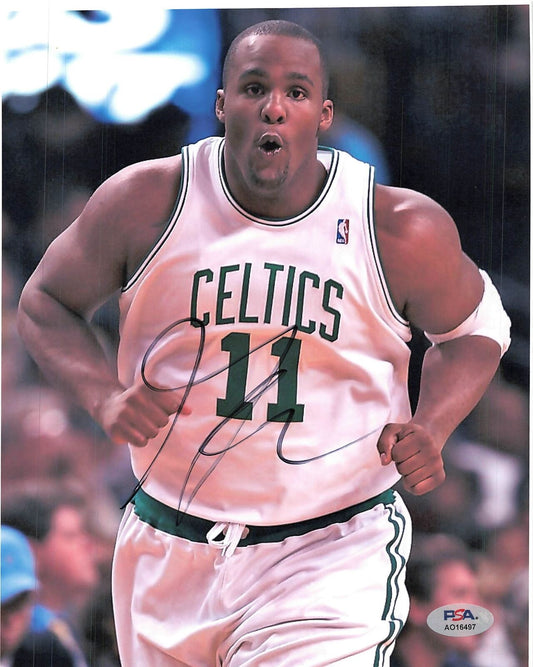 GLEN DAVIS signed 8x10 photo PSA/DNA Boston Celtics Autographed