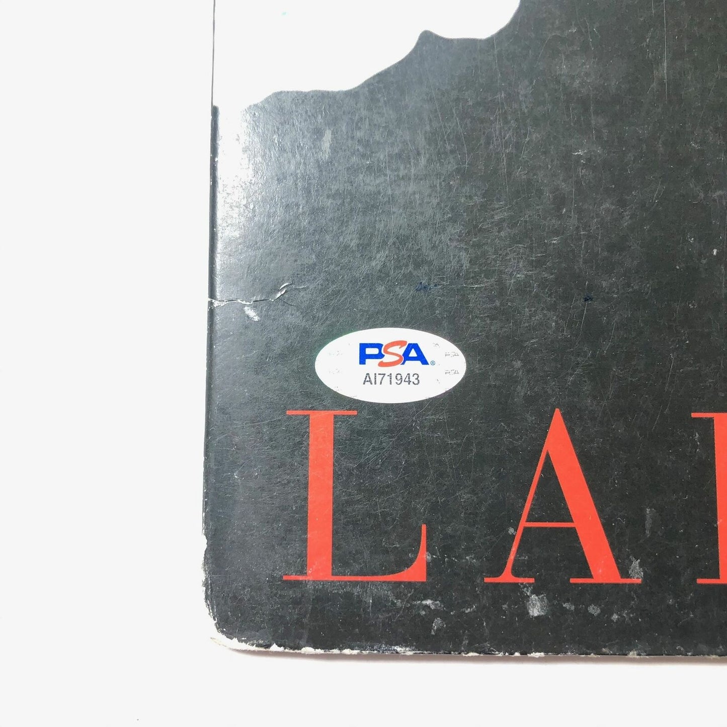 Lady Gaga Signed Vinyl Cover PSA/DNA Album Autographed The Fame