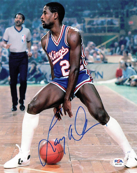 Larry Drew signed 8x10 photo PSA/DNA Sacramento Kings Autographed