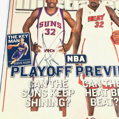 AMARE STOUDEMIRE Signed Sports Illustrated Magazine PSA/DNA Phoenix Suns Autogra